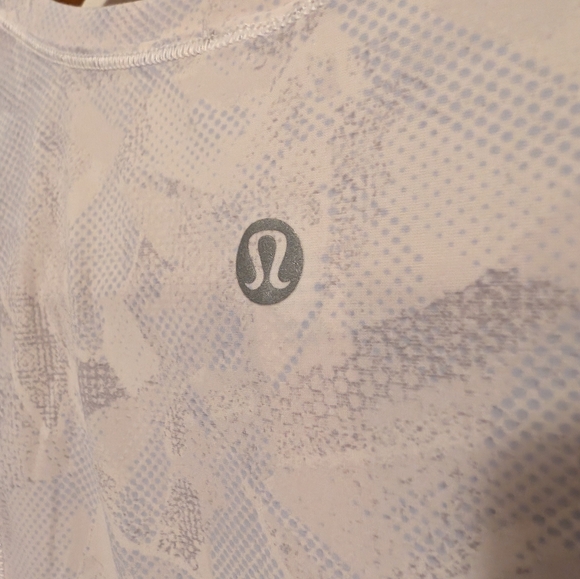 Lululemon Ace Tank in Jasmine White / Multi White UV Shield - Picture 8 of 11